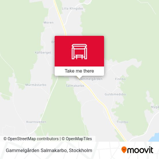 Gammelgården Salmakarbo map