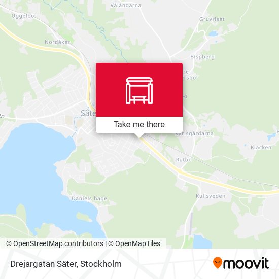Drejargatan Säter map
