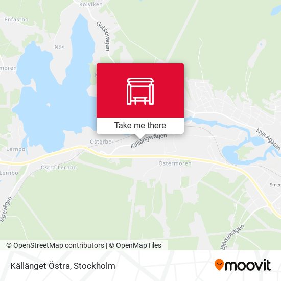 Källänget Östra map