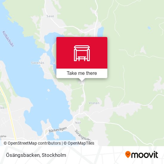 Ösängsbacken map