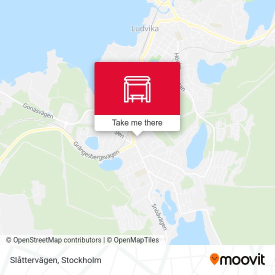 Slåttervägen map