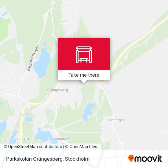 Parkskolan Grängesberg map