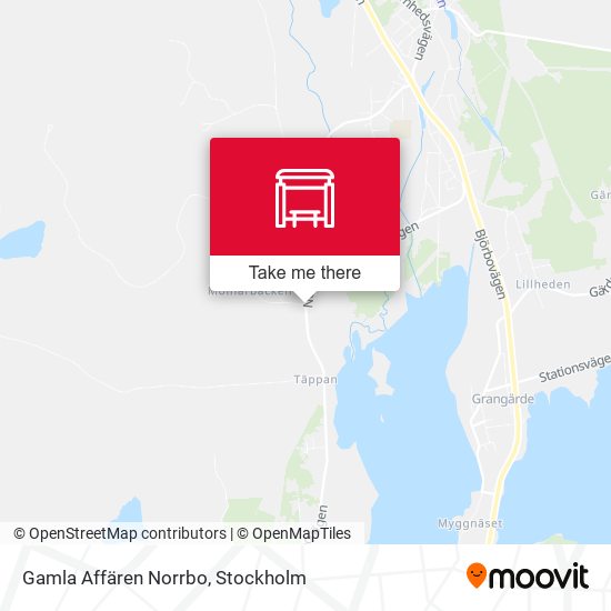 Gamla Affären Norrbo map