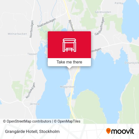 Grangärde Hotell map