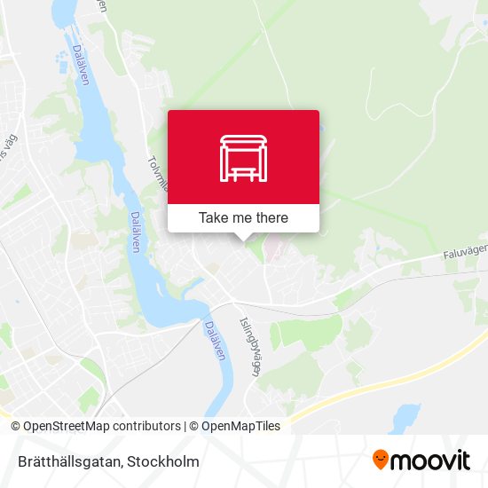 Brätthällsgatan map