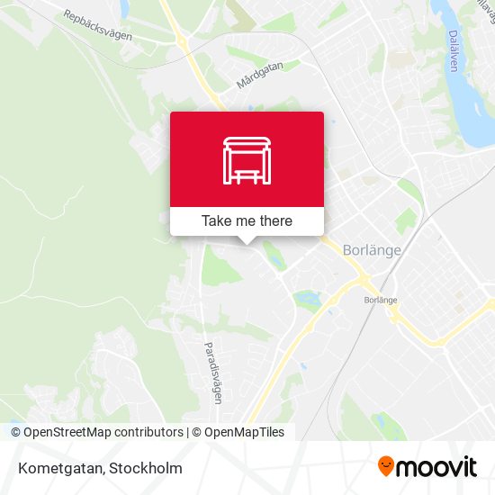 Kometgatan map