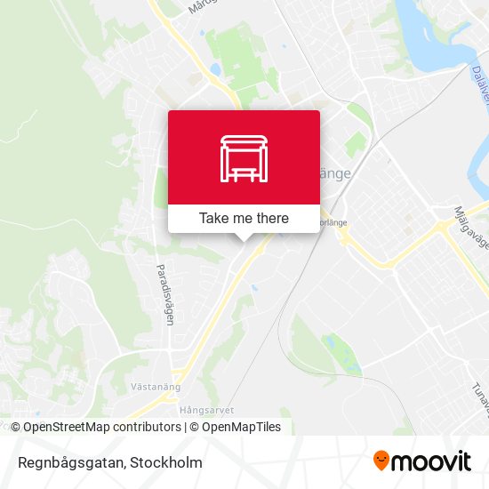 Regnbågsgatan map