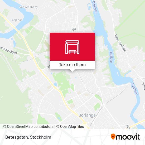 Betesgatan map