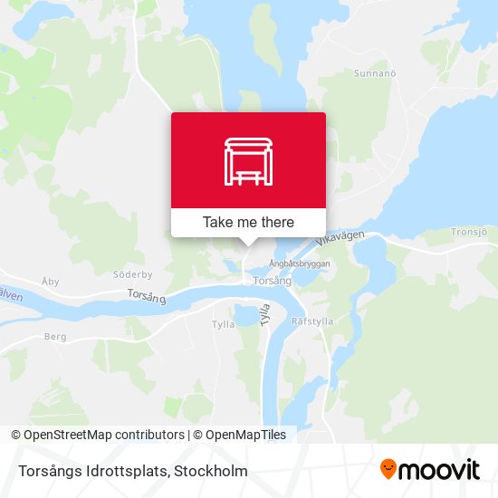 Torsångs Idrottsplats map