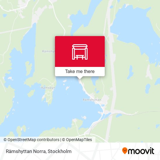 Rämshyttan Norra map