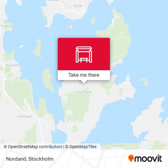 Nordanö map