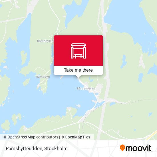 Rämshytteudden map