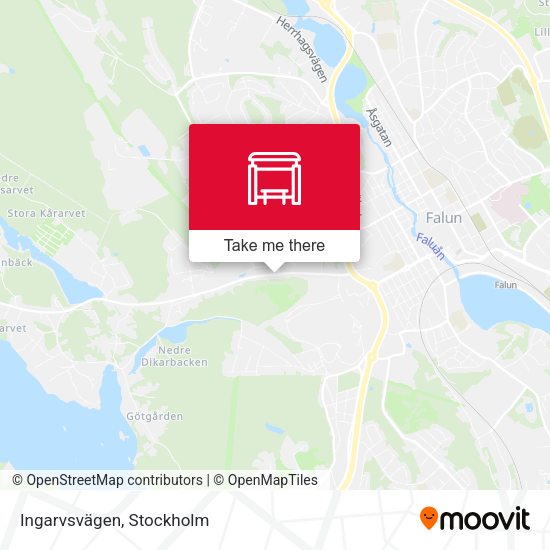 Ingarvsvägen map