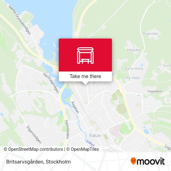 Britsarvsgården map