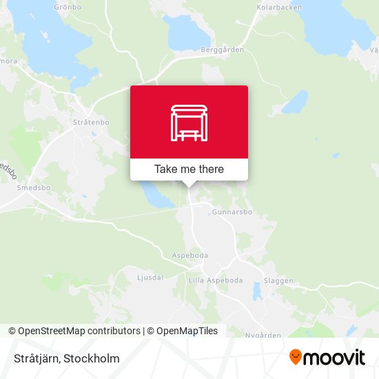 Stråtjärn map