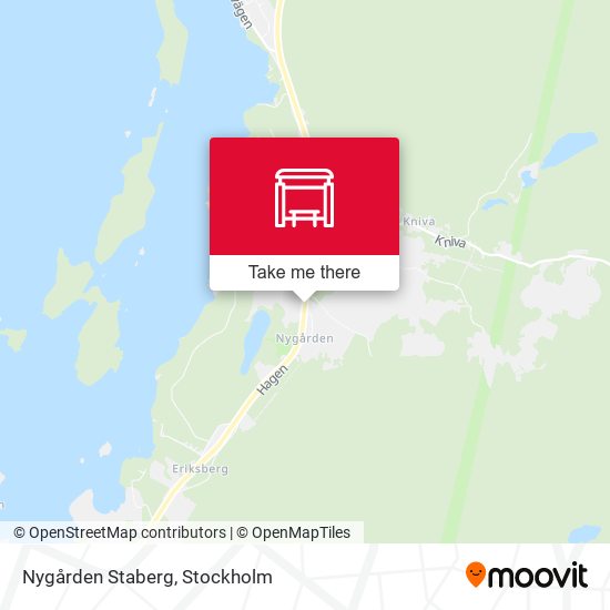 Nygården Staberg map