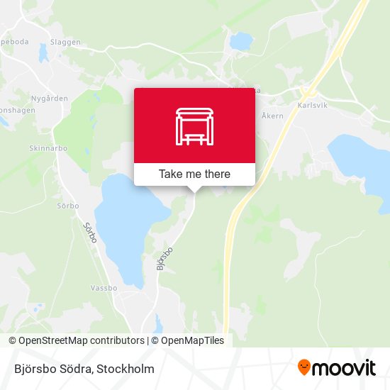 Björsbo Södra map