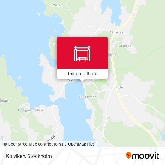 Kolviken map