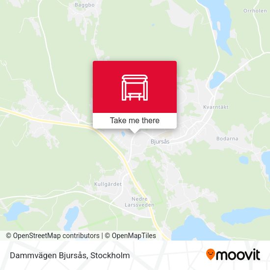 Dammvägen Bjursås map