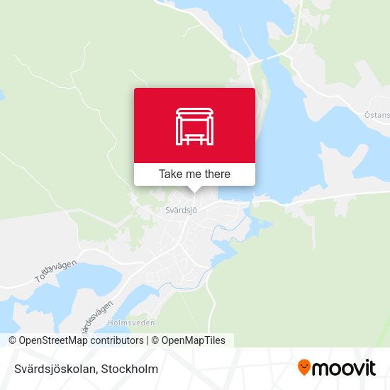Svärdsjöskolan map