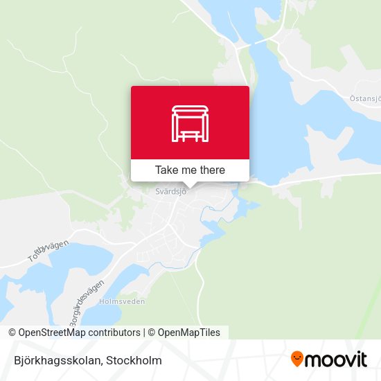 Björkhagsskolan map