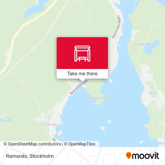 Ramsnäs map