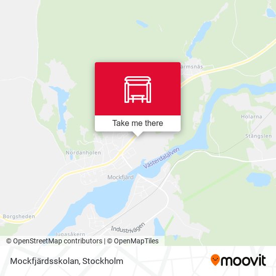 Mockfjärdsskolan map