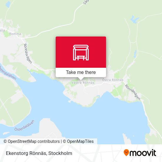 Ekenstorg Rönnäs map