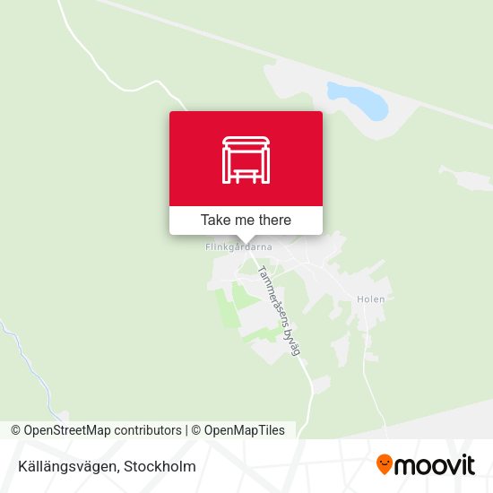 Källängsvägen map