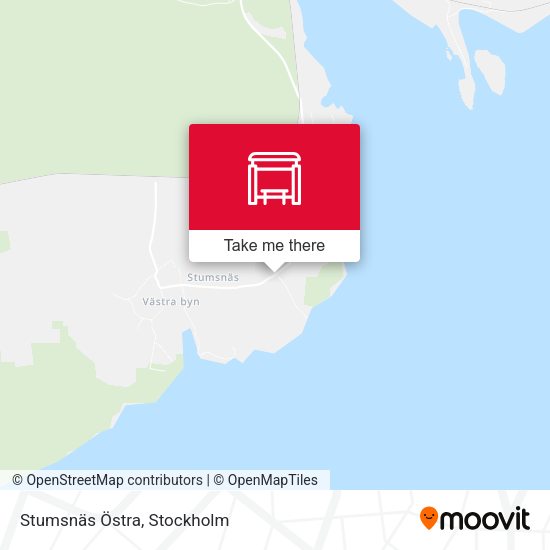 Stumsnäs Östra map