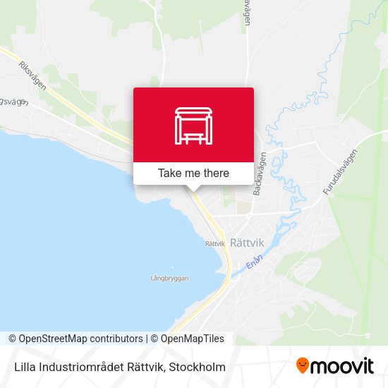 Lilla Industriområdet Rättvik map