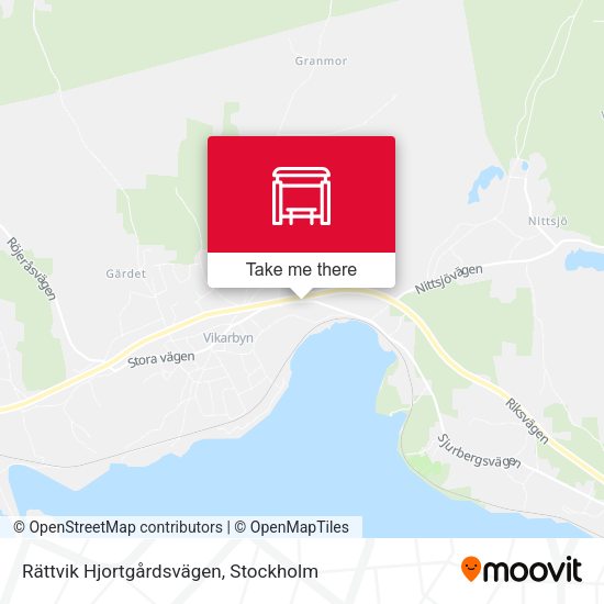 Rättvik Hjortgårdsvägen map