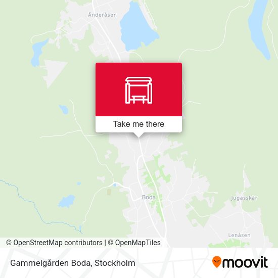 Gammelgården Boda map