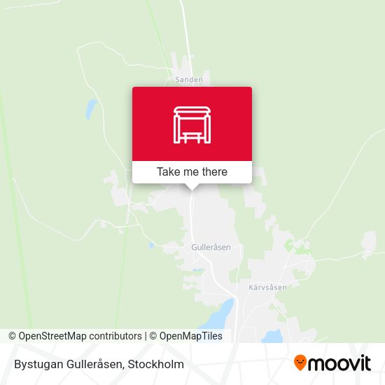 Bystugan Gulleråsen map