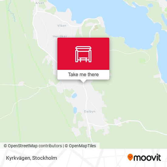 Kyrkvägen map