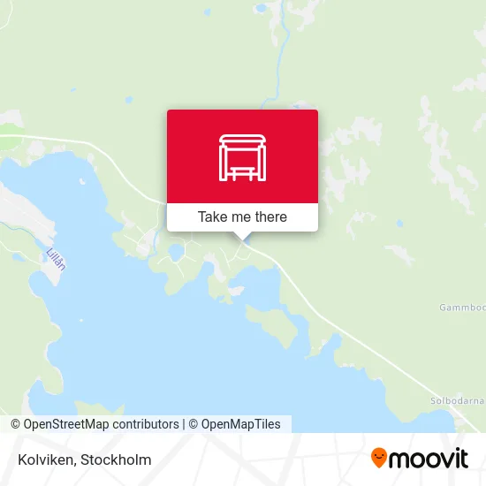 Kolviken map
