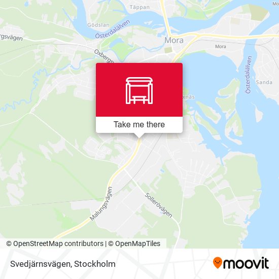 Svedjärnsvägen map