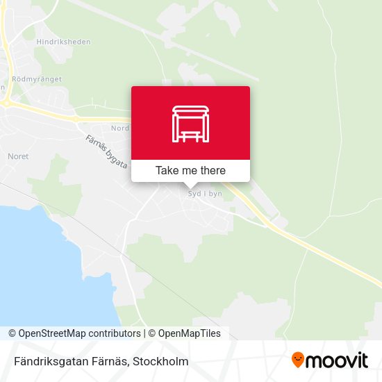 Fändriksgatan Färnäs map