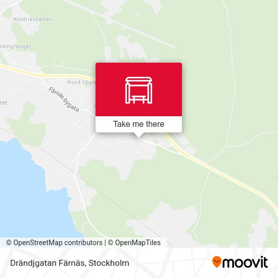 Drändjgatan Färnäs map
