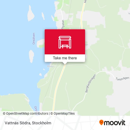 Vattnäs Södra map