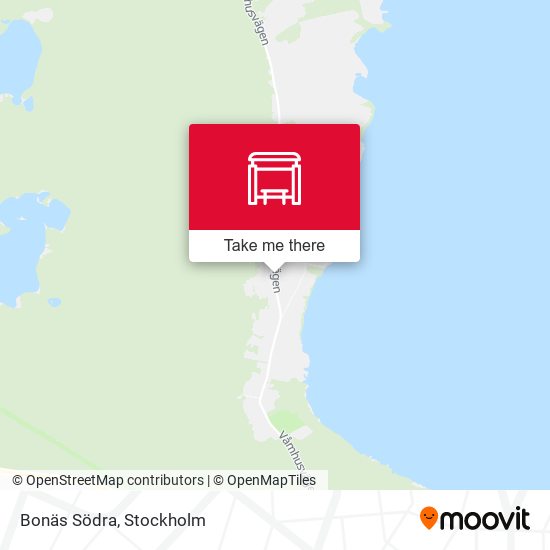 Bonäs Södra map