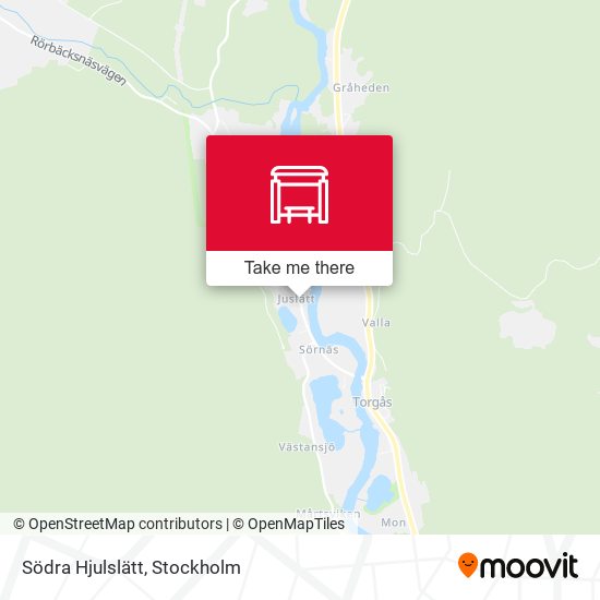 Södra Hjulslätt map