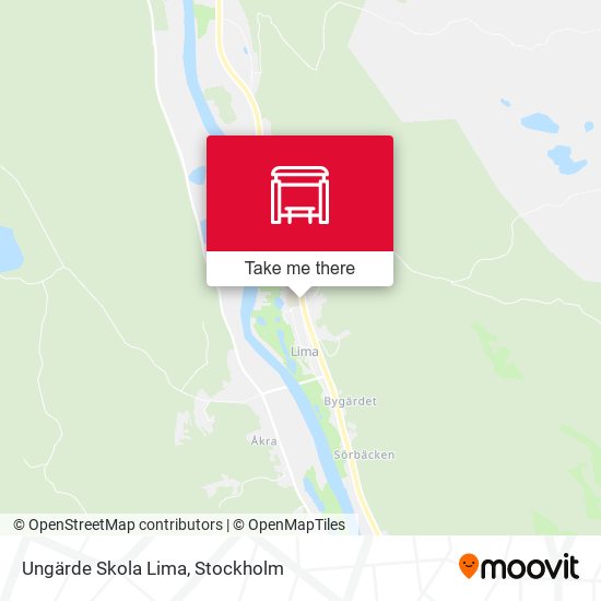 Ungärde Skola Lima map