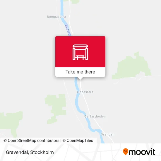Gravendal map