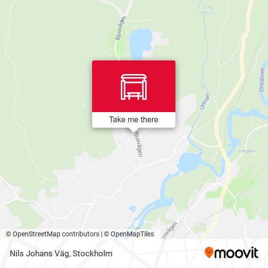 Nils Johans Väg map