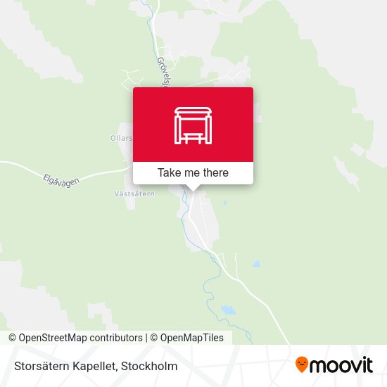 Storsätern Kapellet map