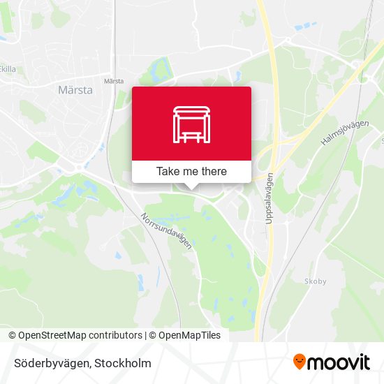 Söderbyvägen map