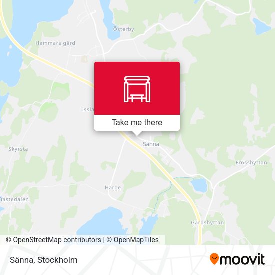 Sänna map