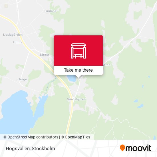 Högsvallen map