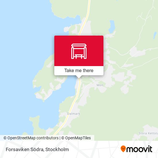 Forsaviken Södra map